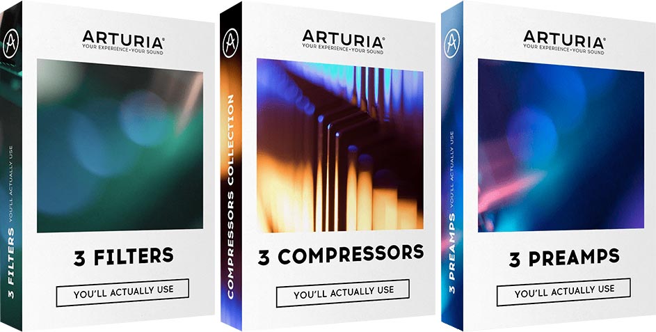 Arturia 3 Filters & 3 Preamps