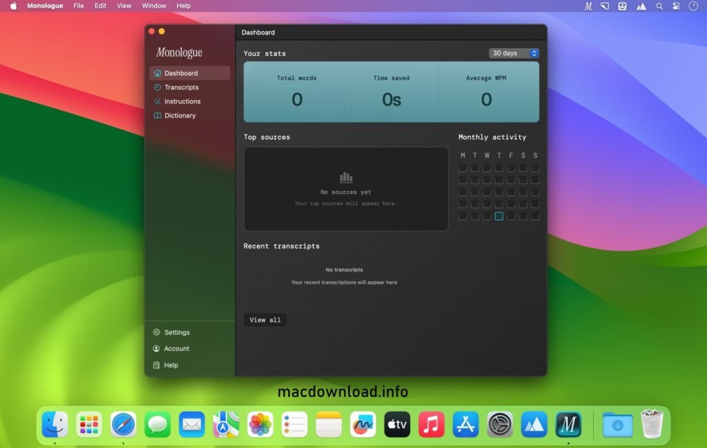 Monologue 1.0.61 ARM for Mac Download