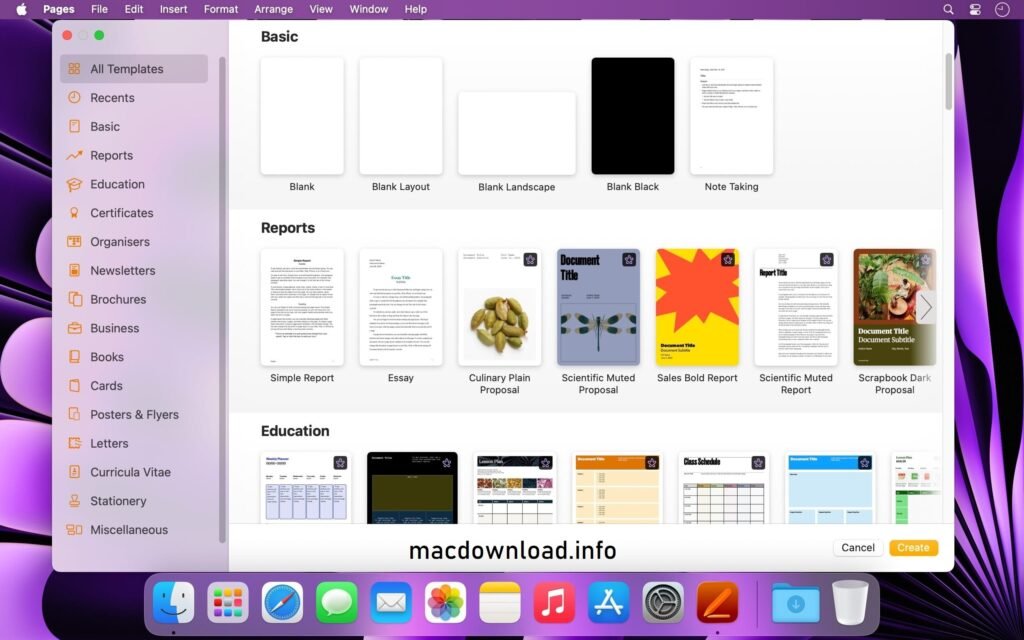 Pages for Mac Download