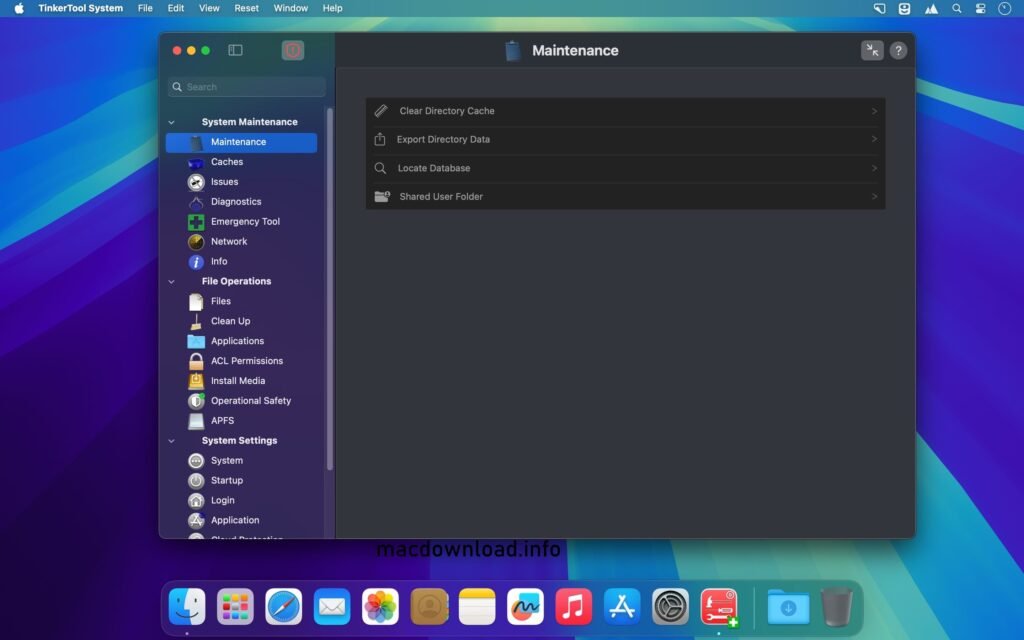 TinkerTool System for Mac Download