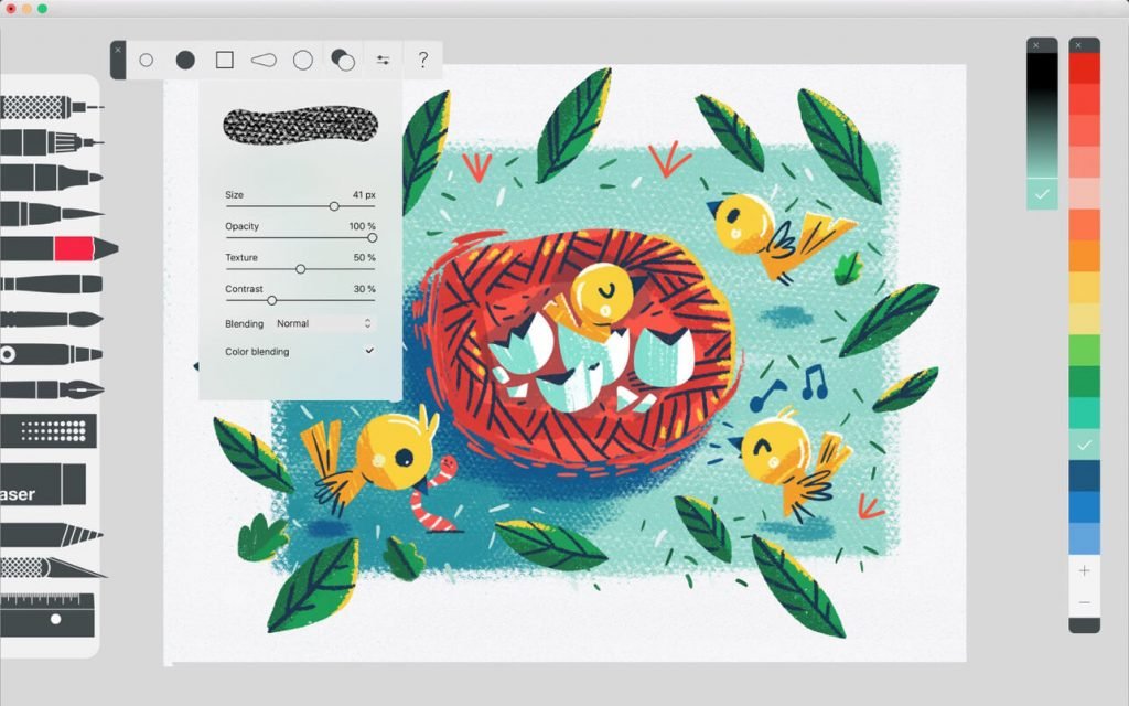 Tayasui Sketches Pro 6.8 for MacOS download