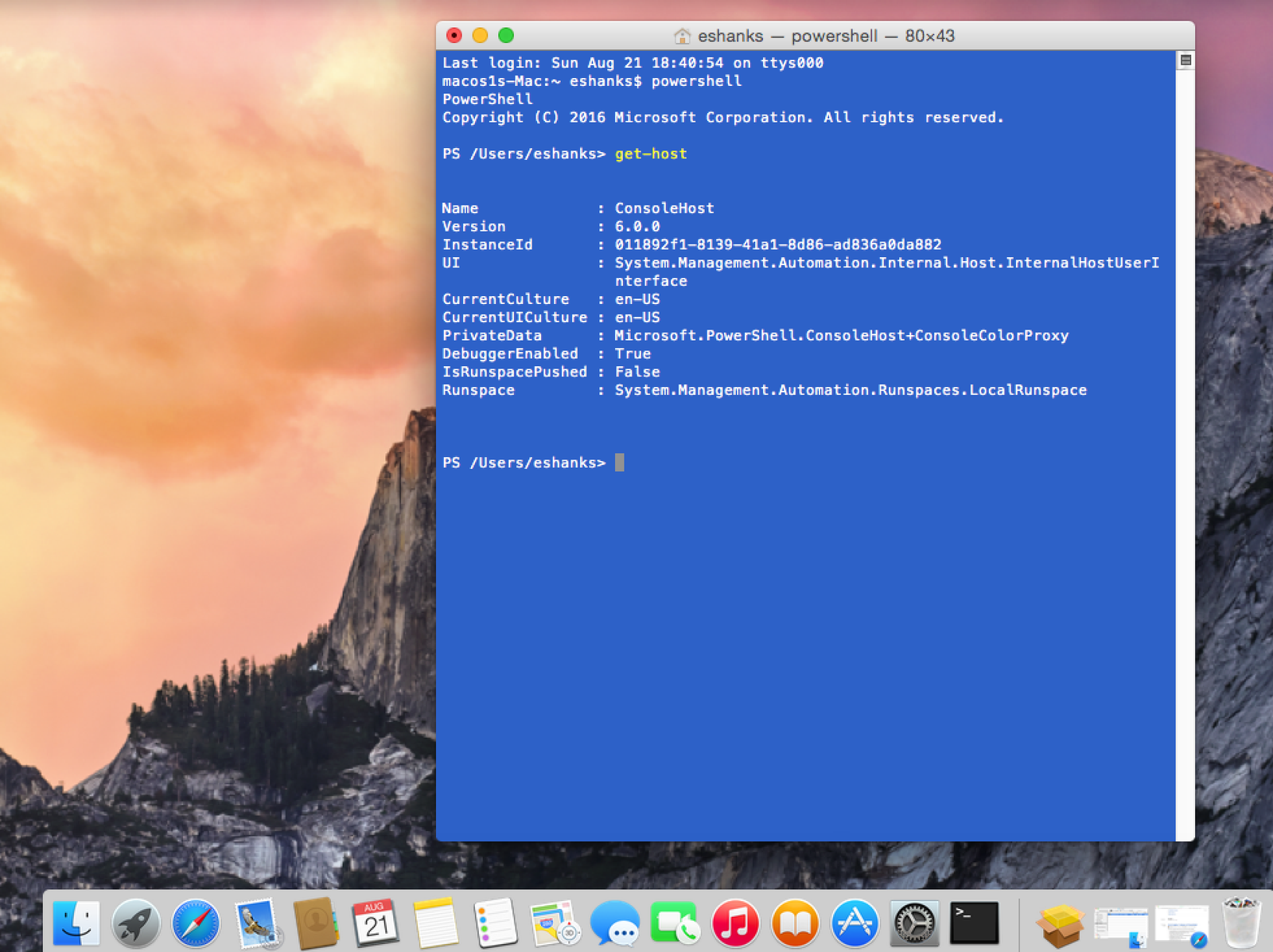 PowerShell 7.6.2 For MacOS